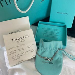 Tiffany & Co. Sterling Silver Infinity Bracelet